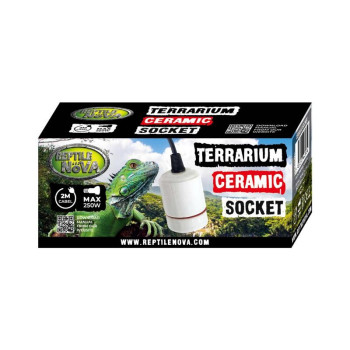 REP NOVA terariumo lempos keraminis lizdas 2m