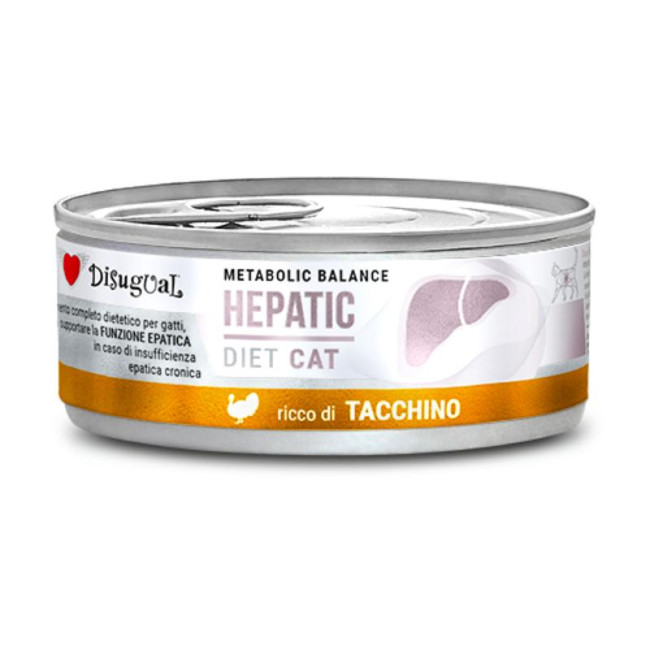 DISUGUAL Hepatic kons. katėms su kalakutiena 85g (12)