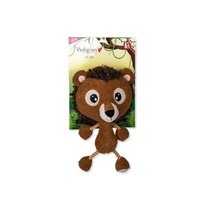 VADIGRAN Plush Lilli Lion pliušinis liūtas šuniui 30cm (3)