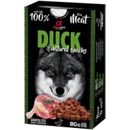 ALPHA SPIRIT NATURAL DOG skanėstai šunims su antiena 80g