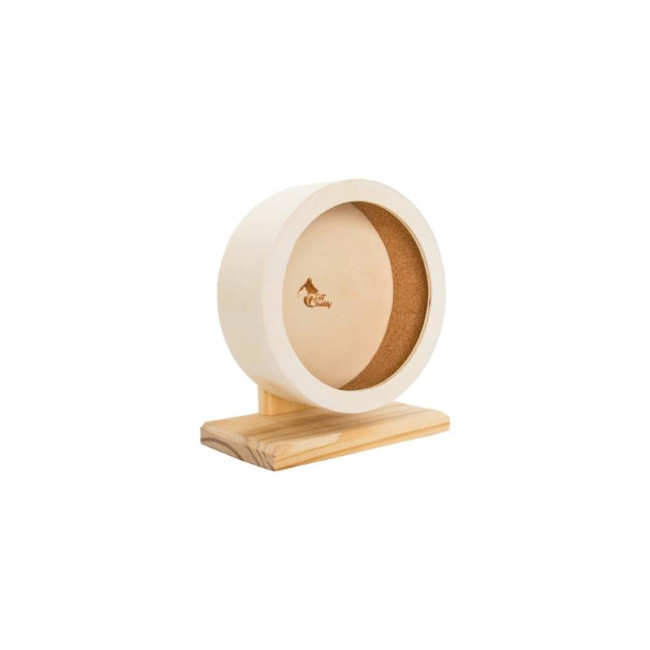 PETBUDDY Wooden medinis ratas graužikams 15cm