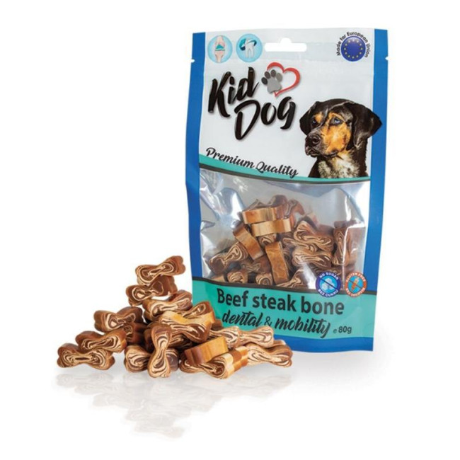 KIDDOG zobu un locītavu kauliņi 80g (150)