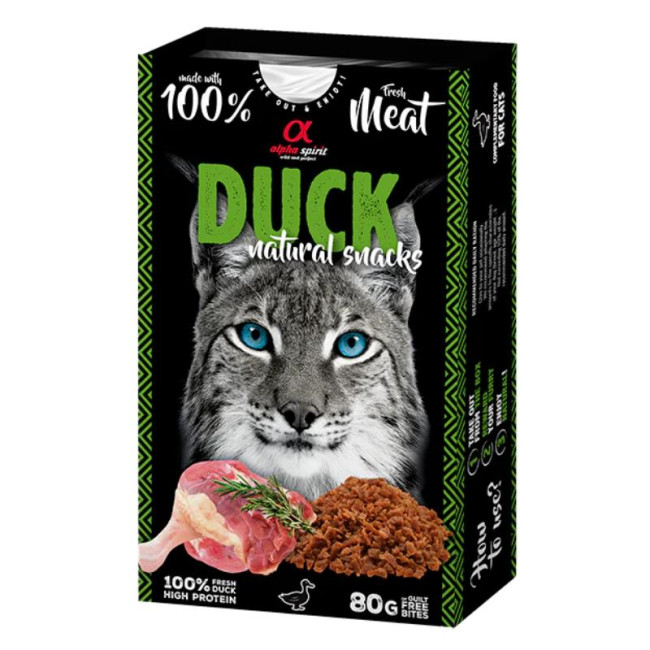 ALPHA SPIRIT NATURAL CAT gardumi kaķiem ar pīli 80g (6)