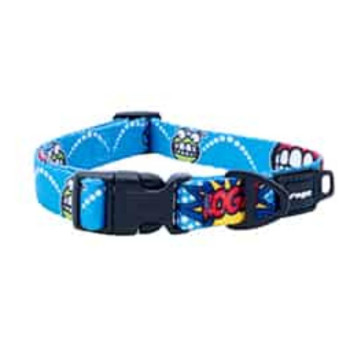 ROGZ Fusion Classic zils kaklasiksna 26-40cm M