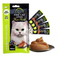 FINE CAT Cremy skanėstas katėms su tunu 4x15g (24)