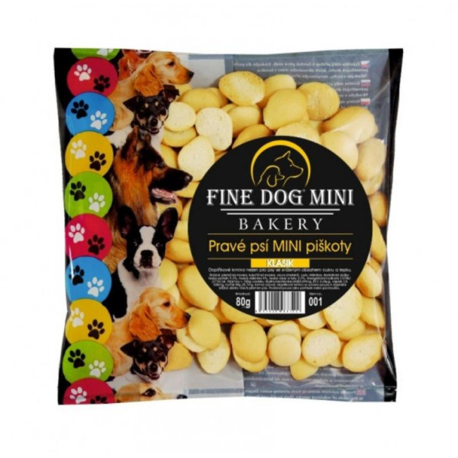 FINE DOG Biscuits mazi biskvītaini cepumi 80g