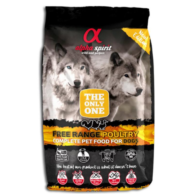 ALPHA SPIRIT POULTRY barība suņiem ar putnu gaļu 3kg