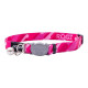 ROGZ FusionCat rožinis antkaklis 11mm 20-31cm