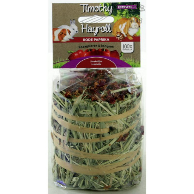 ESVE Timothy Hay Roll siens ar papriku 100g