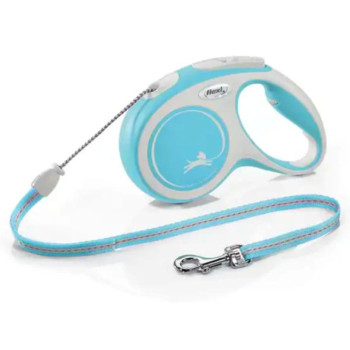 FLEXI Comfort Cord balts/zils pavadiņš M-8m 20kg