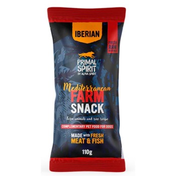 PRIMAL Iberian Snacks Mediterranean Farm uzkodas su suņiem 110g (50)