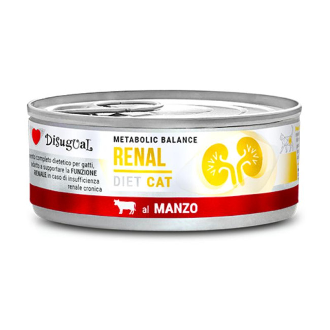 DISUGUAL Renal konservas katėms su jautiena 85g (12)