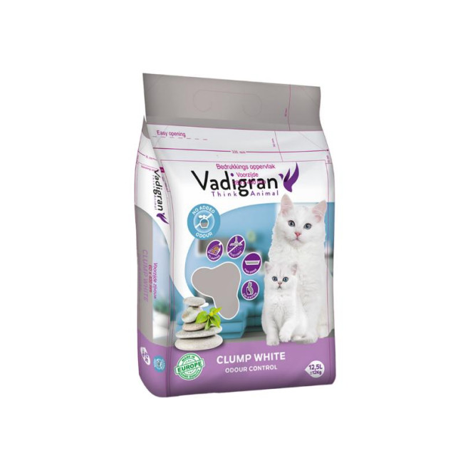 VADIGRAN White kačių kraikas baltas 10kg-12l