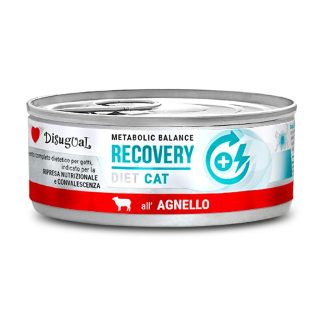 DISUGUAL Recovery kons katėms su ėriena 85g (12)